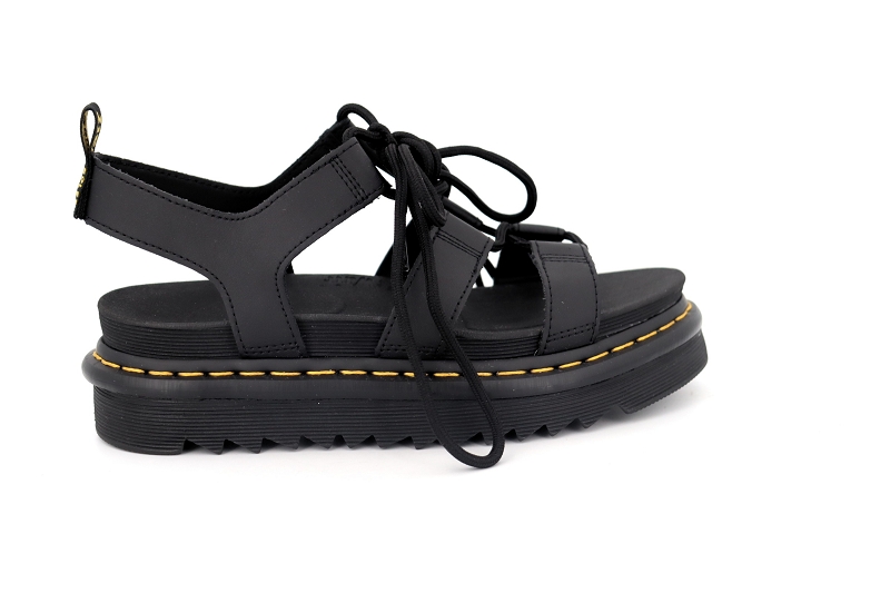 Doc martens sandales nu pieds nartilla noir