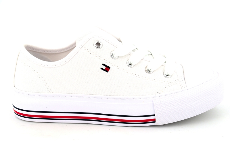 Tommy hilfiger enf baskets 32677 blanc