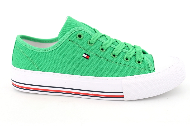 Tommy hilfiger enf baskets 32677 vert