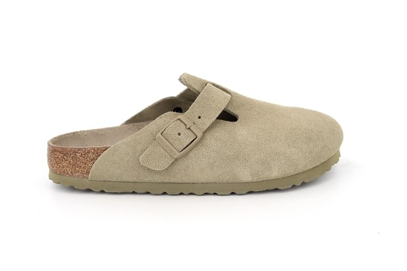 Birkenstock mules et sabots boston sfb vl vert