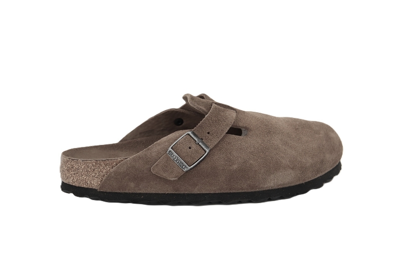 Birkenstock mules et sabots boston sfb vl marron