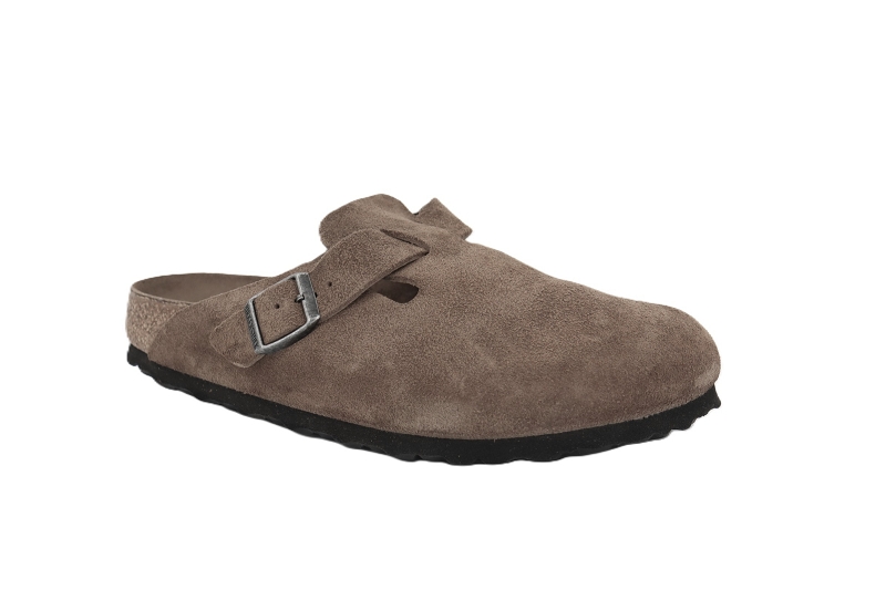 Birkenstock mules et sabots boston sfb vl marron7479403_2