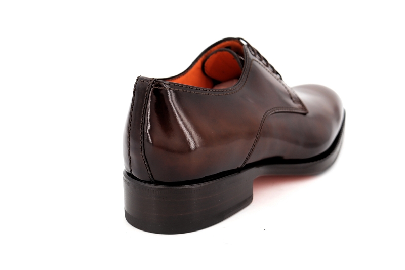 Santoni derbies grim marron7481801_4