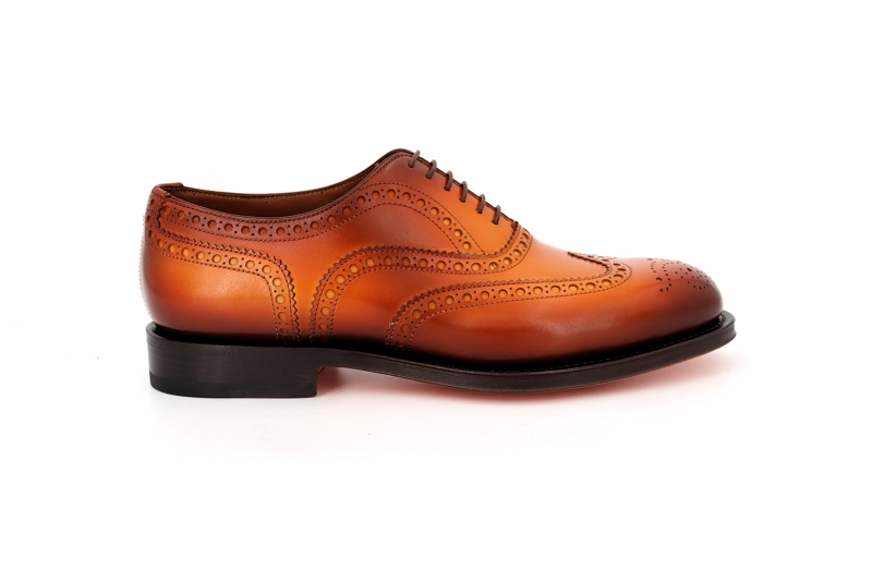 Santoni derbies rico marron