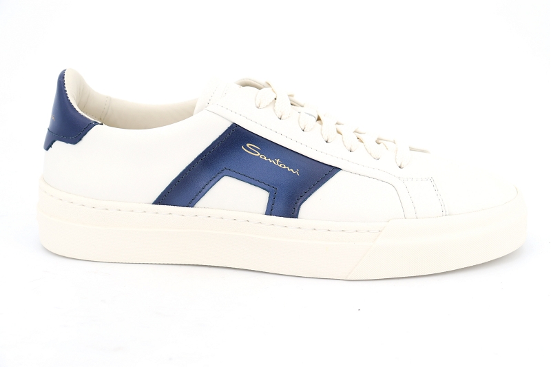 Santoni baskets xavi blanc