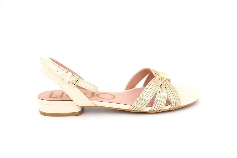 Liu jo sandales nu pieds juliet 09 dore