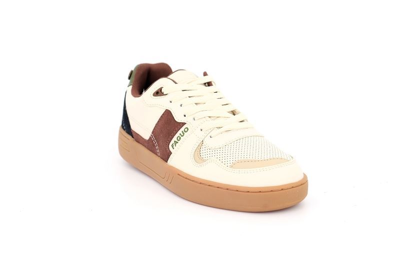 Faguo baskets ceiba leather suede beige7495802_2