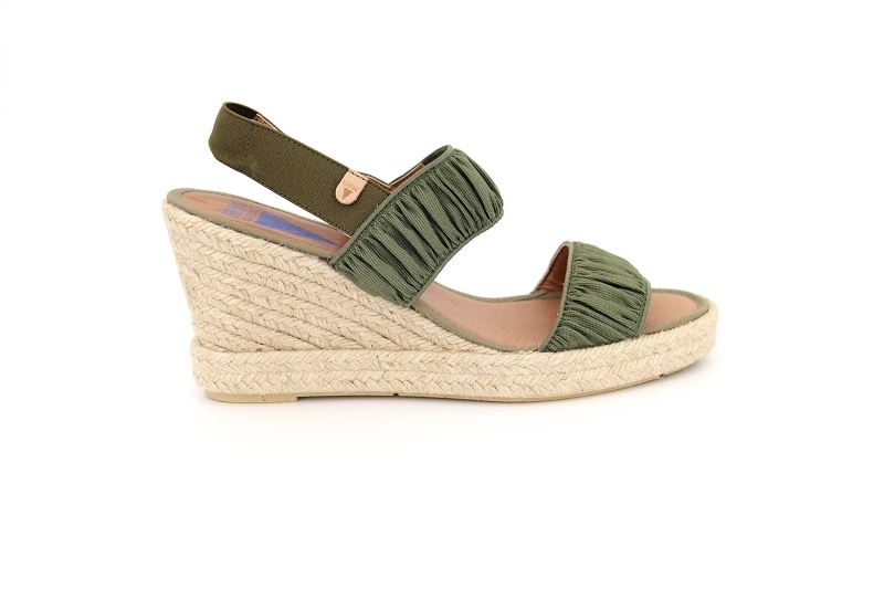 Verbenas chaussures espadrilles sade vert