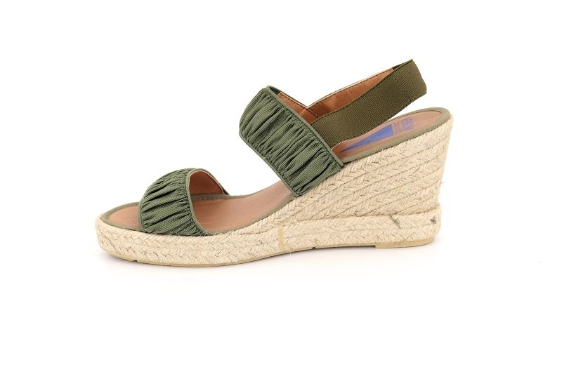 Verbenas chaussures espadrilles sade vert7497102_3