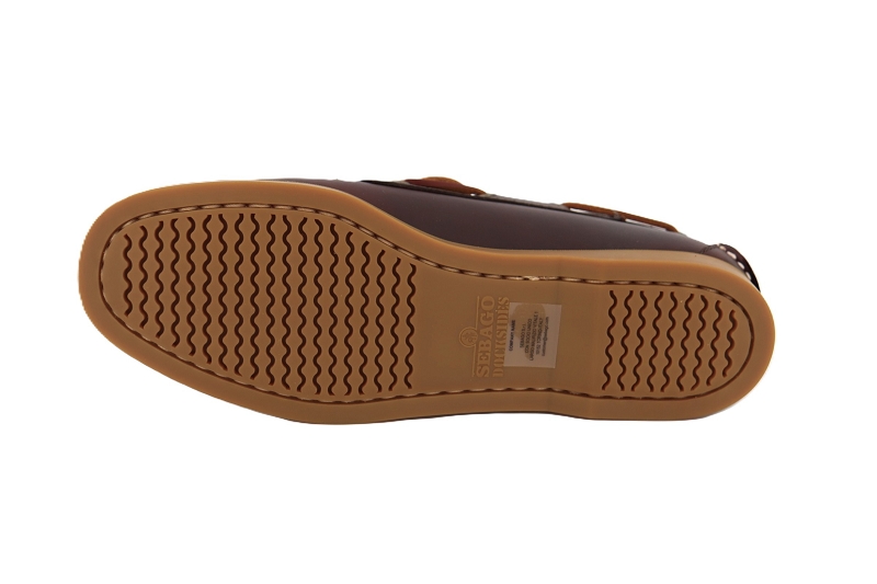 Sebago bateaux docksides portland  wax w marron7497602_5