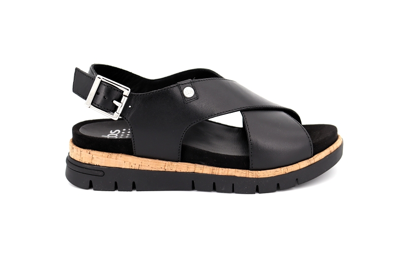 Tbs sandales nu pieds zelenna noir