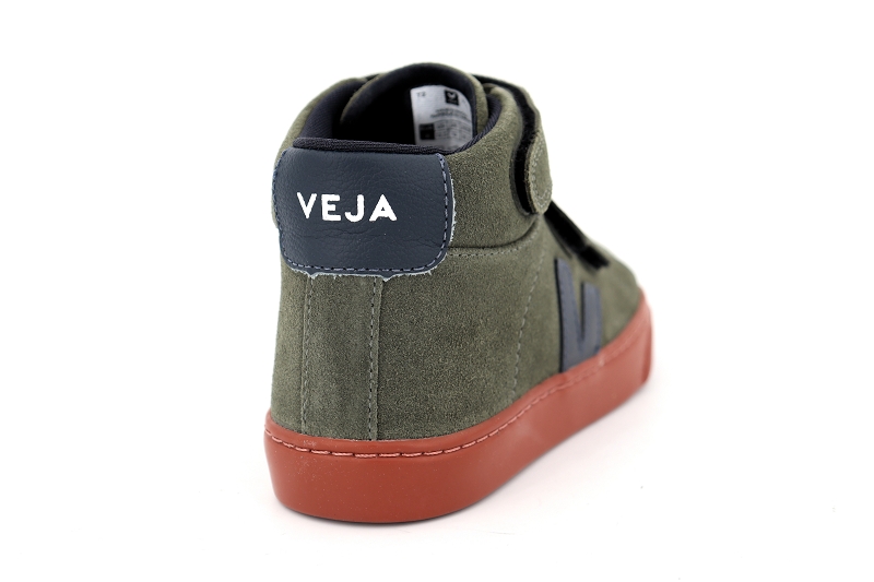 Veja  enf chaussures a scratch small esplar mid vert7499501_4