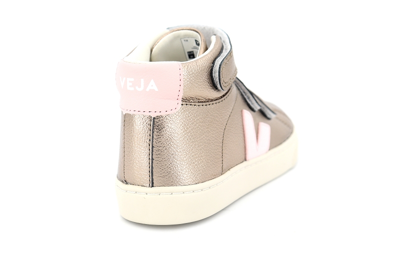 Veja  enf chaussures a scratch small esplar mid dore7499502_4