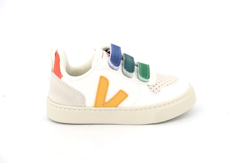 Veja  enf baskets small v10 blanc