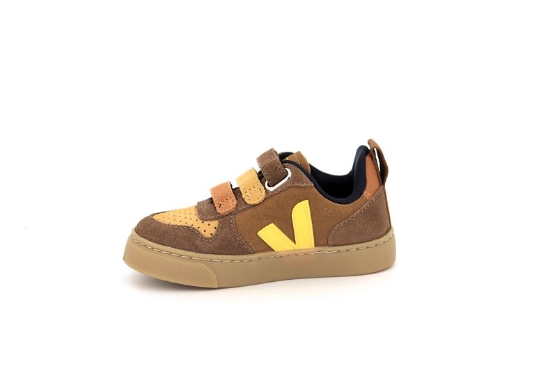 Veja  enf baskets small v10 marron7499605_3