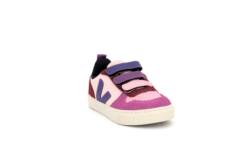 Veja  enf baskets small v10 rose7499606_2