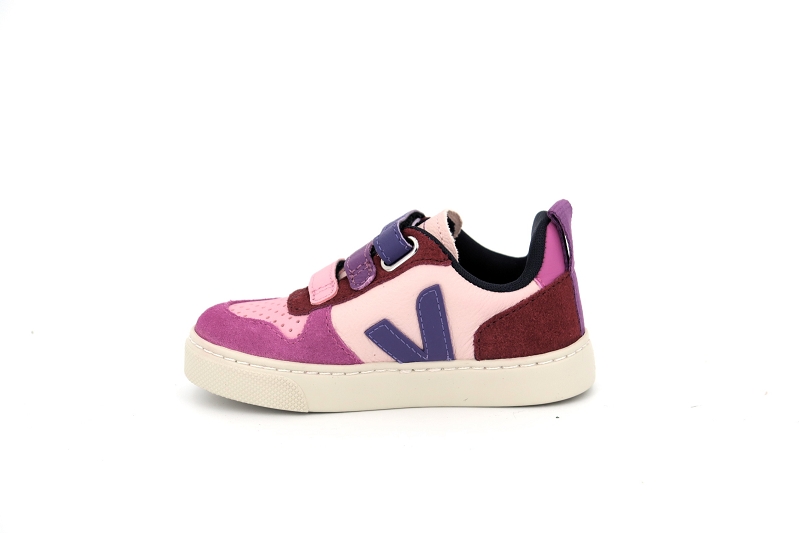 Veja  enf baskets small v10 rose7499606_3