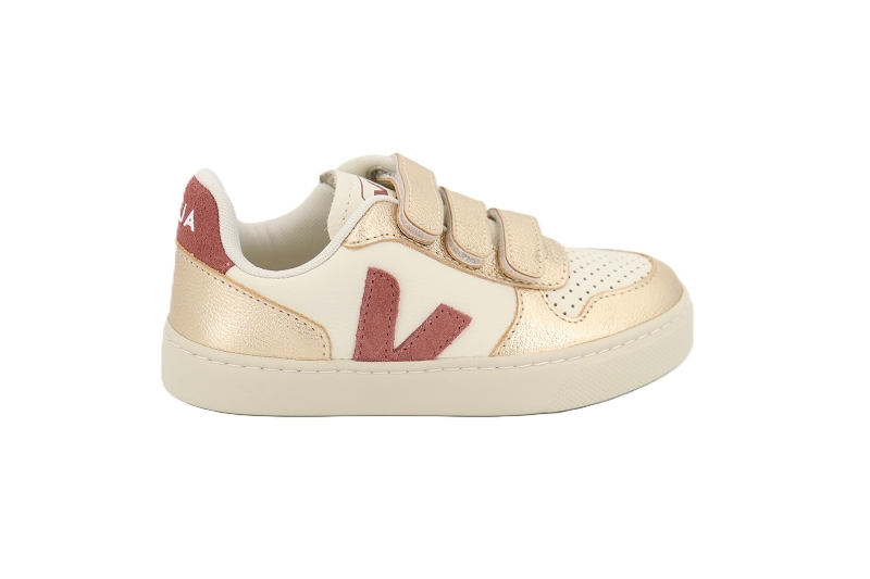 Veja  enf baskets small v10 blanc