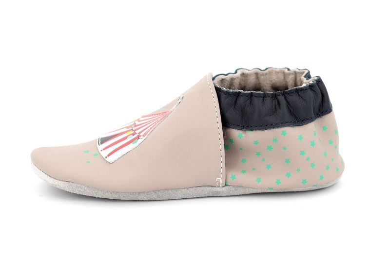 Robeez chaussons pantoufles lion circus gris7500201_3