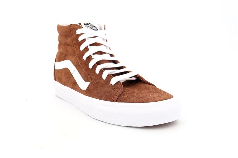 Vans baskets montantes sk8 hi suede marron7501501_2