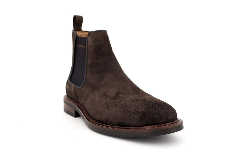 Gant boots et bottines st akron marron7502501_2