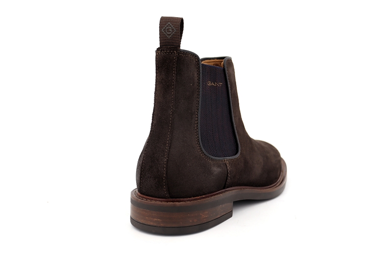 Gant boots et bottines st akron marron7502501_4