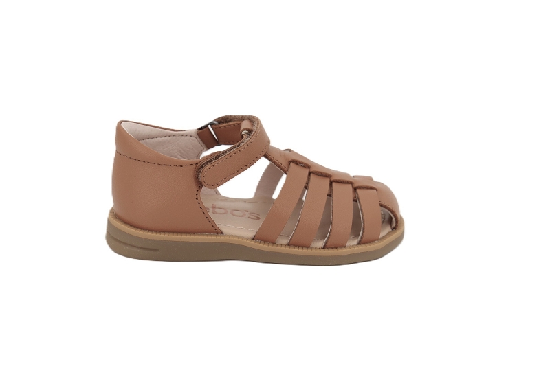 Acebos sandales nu pieds bob marron