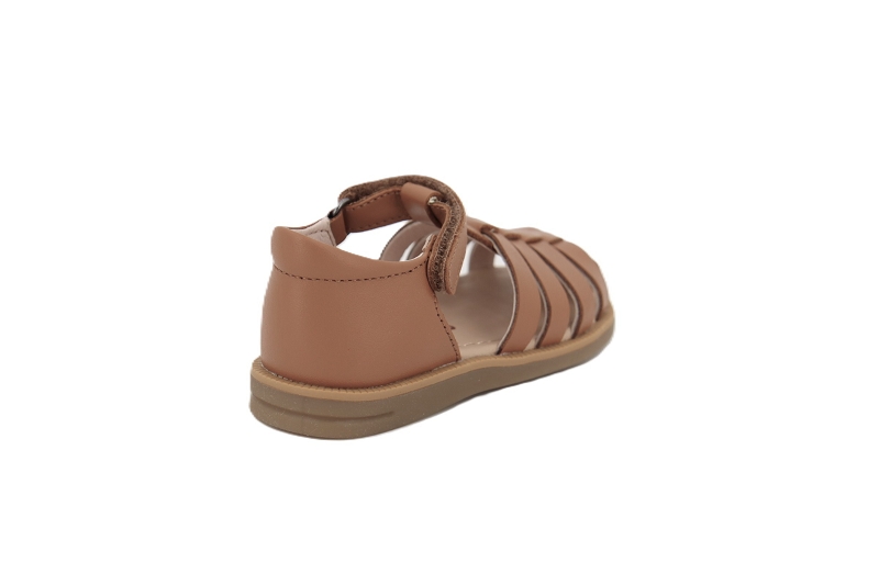 Acebos sandales nu pieds bob marron7503003_4