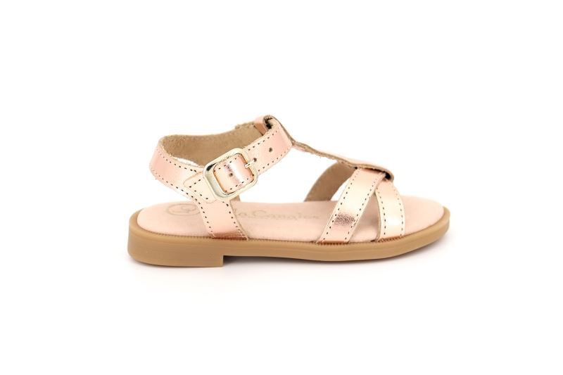 Lola canales enf sandales nu pieds italia rose