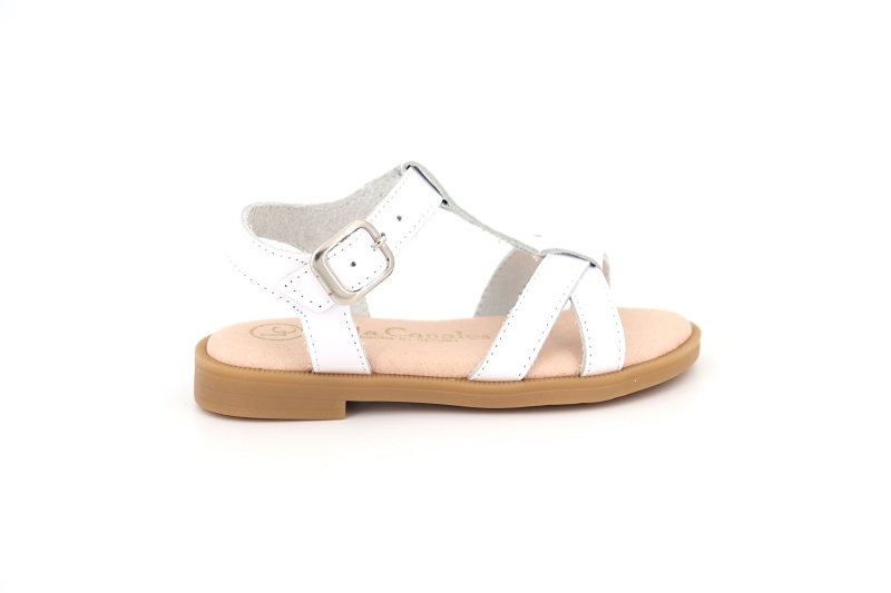 Lola canales enf sandales nu pieds italia blanc