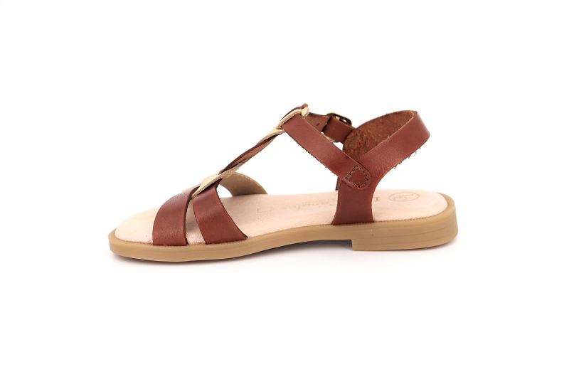 Lola canales enf sandales nu pieds baba marron7504801_3