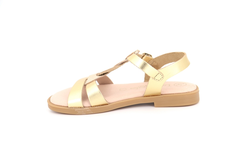 Lola canales enf sandales nu pieds baba dore7504802_3