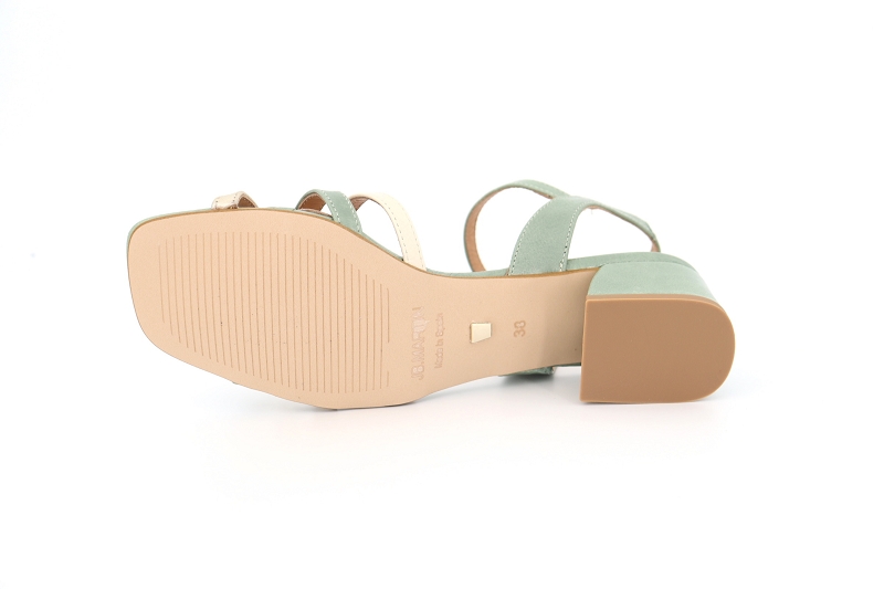 Jb martin sandales nu pieds victoria vert7511601_5