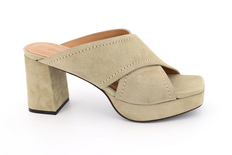 Free lance mules et sabots juliette cross mule beige