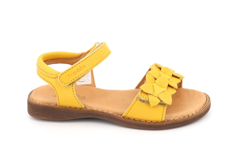 Froddo sandales nu pieds lore flowers jaune