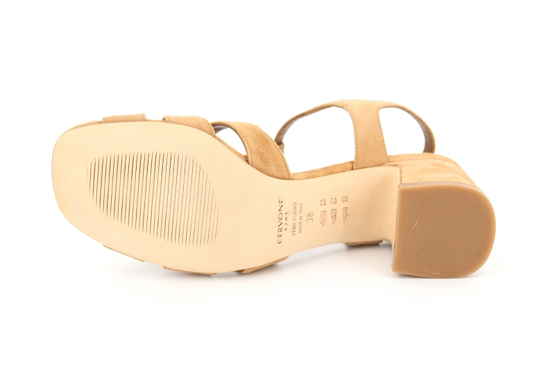 Cervone sandales nu pieds lotto beige7521401_5