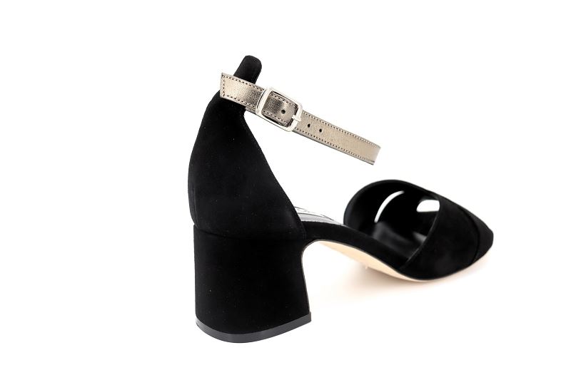 Cervone sandales nu pieds estelle noir7521502_4