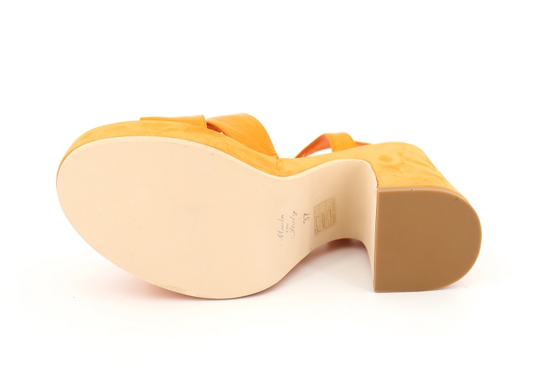 Cervone sandales nu pieds aurelia orange7521601_5