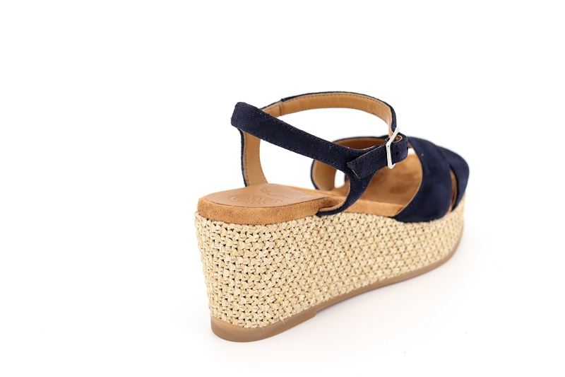 Unisa sandales nu pieds konnie bleu7522401_4