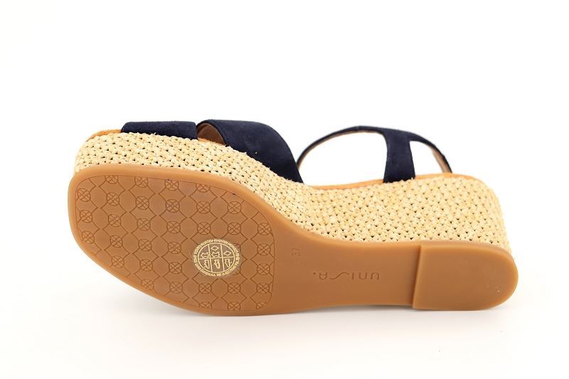 Unisa sandales nu pieds konnie bleu7522401_5