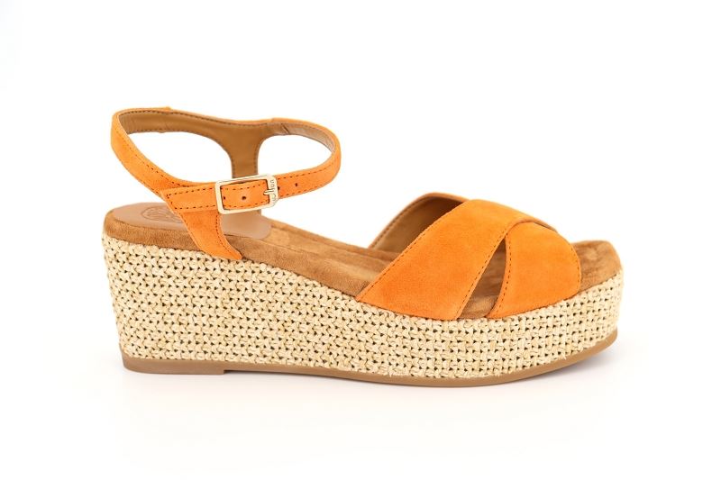 Unisa sandales nu pieds konnie orange