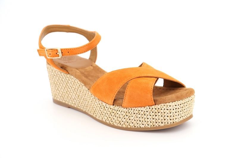 Unisa sandales nu pieds konnie orange7522402_2