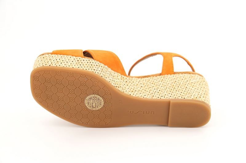 Unisa sandales nu pieds konnie orange7522402_5