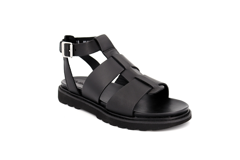 Kickers sandales nu pieds neorock noir7522701_2