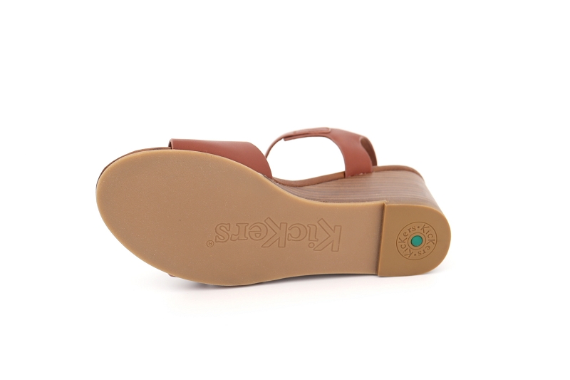 Kickers sandales nu pieds kick vodou marron7522801_5