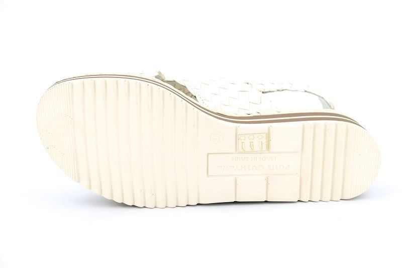 Pons quintana sandales nu pieds milano blanc7523501_5