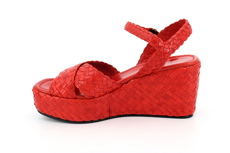 Pons quintana sandales nu pieds ankara rouge7523802_3