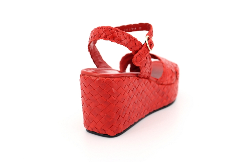 Pons quintana sandales nu pieds ankara rouge7523802_4