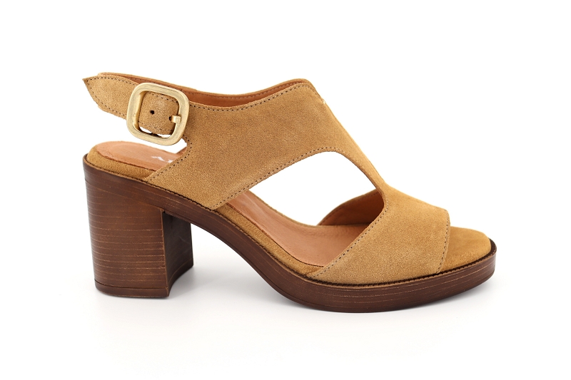 Adige sandales nu pieds regine beige