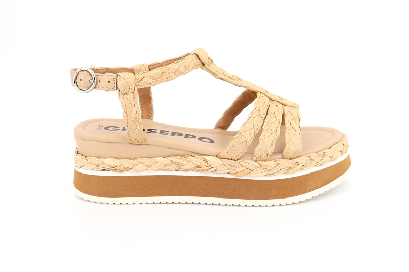 Gioseppo sandales nu pieds senlisse beige